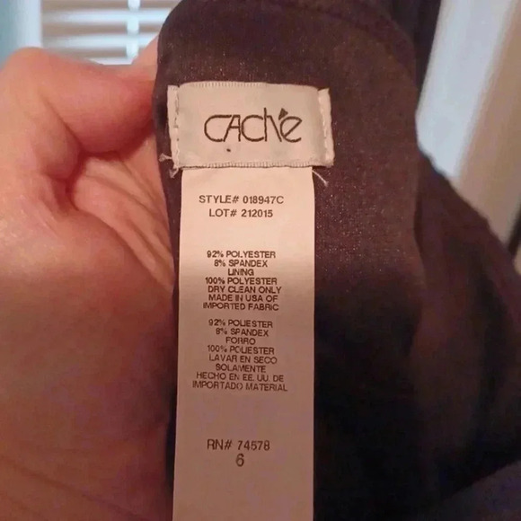 🌺Cache Blue dress with open back🎉 - Picture 8 of 12